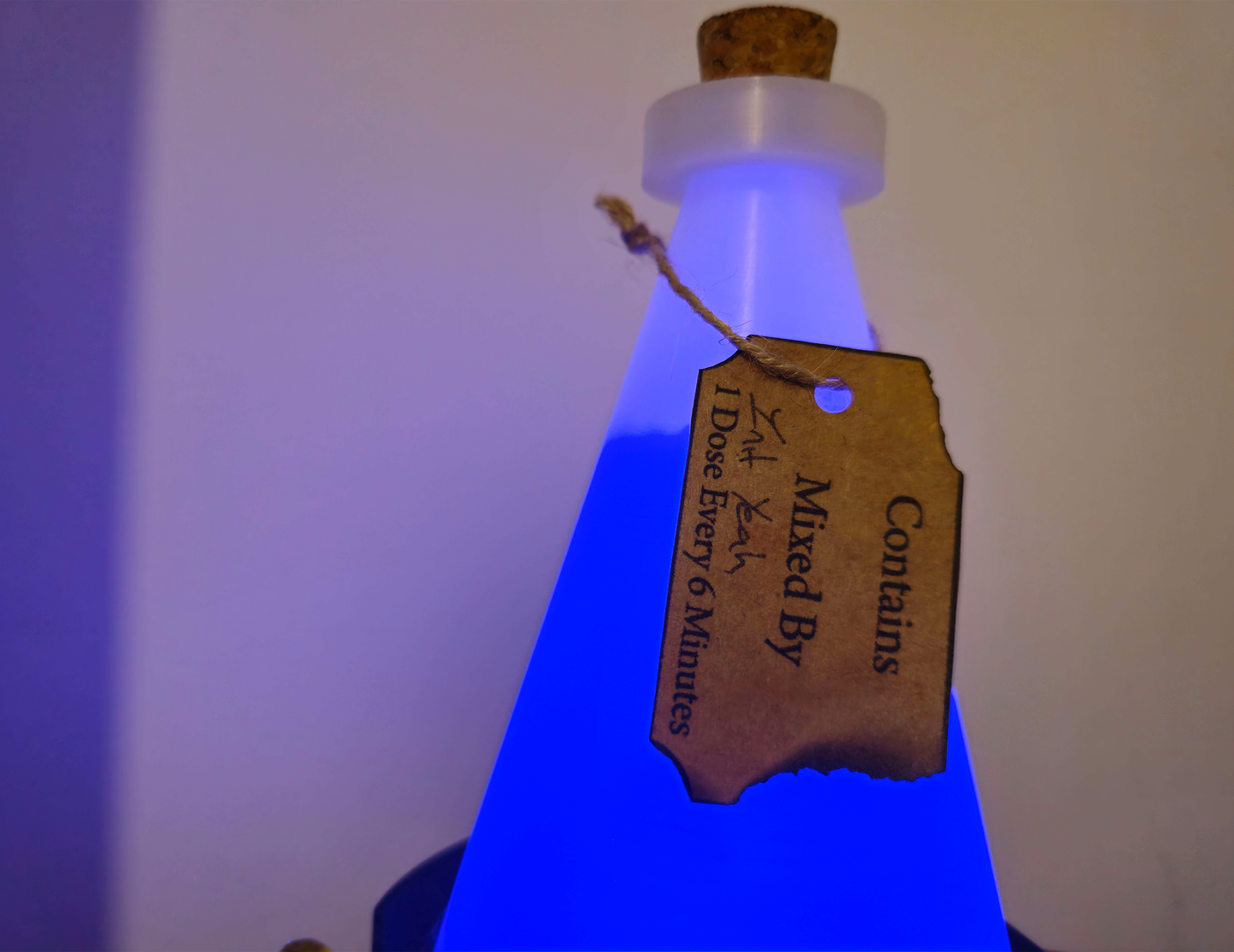 Potion Vial Desk Lamp & Limited Mouse Pad! - COMBO!